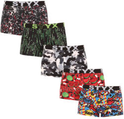 Styx 5PACK boxeri bărbați Styx art elastic sport multicolori (G85052535759) S (170954)