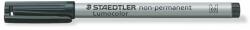 STAEDTLER Alkoholmentes marker, OHP, 1 mm, STAEDTLER "Lumocolor® 315 M", fekete (TS3159) - officesprint