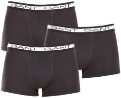 Gant 3PACK boxeri bărbați Gant negri (900003053-005) XXL (174355)