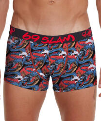 69SLAM Boxeri bărbați 69SLAM hip bamboo moon dragon red (MHBMND-BB) M (172194)