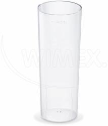 WIMEX s. r. o WIMEX s. r. o. Műanyag pohár (PS) Longdrink Ø59mm 2cl/4cl/0, 3L [10 db]