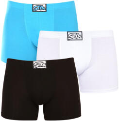 Styx 3PACK boxeri bărbați Styx long elastic clasic multicolori (3F96019) M (174088)