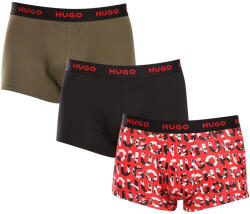 HUGO 3PACK boxeri bărbați HUGO multicolori (50480170 306) XXL (178548)