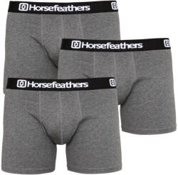 Horsefeathers 3PACK boxeri bărbați Horsefeathers Dynasty heather antracite (AM067B) S (155772)