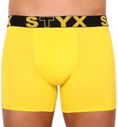 Styx Boxeri bărbați Styx long elastic sport galbeni (U1068) M (170011)
