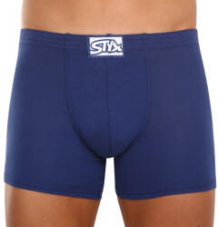 Styx Boxeri bărbați Styx long elastic clasic albastru (F968) S (156165)
