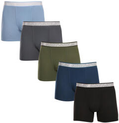 Gianvaglia 5PACK boxeri bărbați Gianvaglia multicolori (GVG-5013) L (175491)