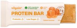 Vilgain Prebiotic Protein Bar Low Sugar - caramel sărat 55 g