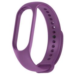 DEVIA DELUXE SPORT pótszíj (egyedi méret, szilikon, állítható) LILA Xiaomi Mi Band 7, Mi Band 6 NFC, Mi Band 6 (GP-159889)