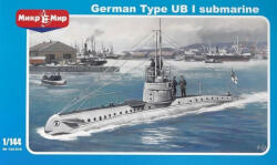 Micro Mir AMP German submarine UB-1 Type 1: 144 (MM144-016)