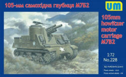 UniModels M7B2 105mm Howitzer Motor Carriage 1: 72 (UM228)