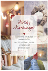 Cardex karácsonyi zenélő képeslap, Boldog Karácsonyt! , borítékkal (LUFI757486)