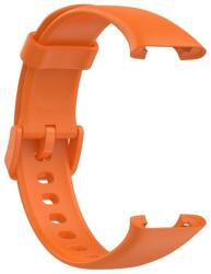 DEVIA DELUXE SPORT pótszíj (egyedi méret, szilikon, állítható) NARANCS Xiaomi Mi Band 7 Pro (ST108523)