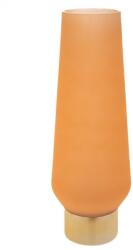 Iliadis Alexandros Vaza din sticla Orange Gold 11 cm x 45 cm (84968)