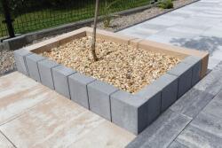Elpreco Bordura palisada Trent Gri 50x8x25 cm (ELP-C10232400015)