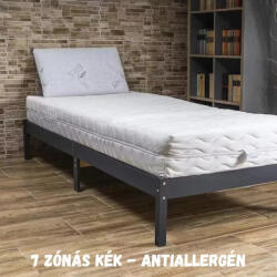 VitaRoll - Slim 7 zónás KÉK EcO Matrac, Antiallergén huzattal, 160x200cm (roll-mat-slimzona-kekhr-eco-anti-14-4-160-200-cm) - vitaltrade