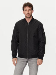 Guess Bomber dzseki M4YL02 WG9L2 Fekete Classic Fit M4YL02 WG9L2