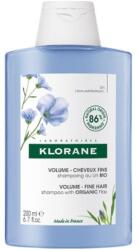 Klorane Sampon Klorane cu extract de fibra de in pentru volum, 200 ml