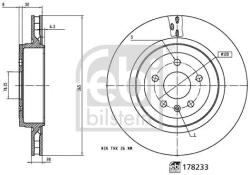 Febi Bilstein féktárcsa FEBI BILSTEIN 178233 (178233)