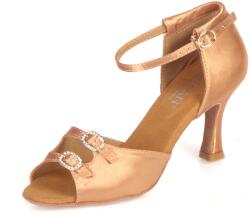 Botan női tánccipő BL-5 testszínű 7, 5 cm Flare Méret: 41