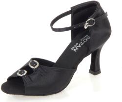 Botan női tánccipő BL-5 fekete 6, 5 cm Flare Méret: 38, 5