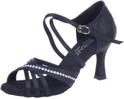 Botan női tánccipő BL-3 fekete 7, 5 cm Flare Méret: 39