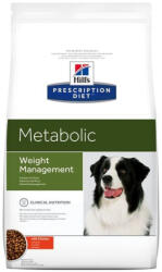 Hill's Hills Pescription Diet Canine Metabolic 4 kg - elhízott és túlsúlyos kutyák étrendi kezelése, s