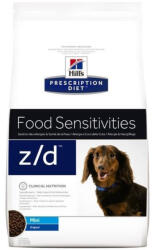 Hill's Hills Pescription Diet Canine Z/D Mini 1, 5 kg - táplálékallergia étrendi kezelése, kimutatása e