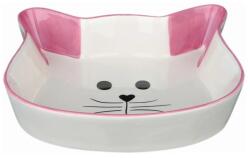 TRIXIE cicafej formájú kerámia tál 0, 25l/12cm (24494) - webshop