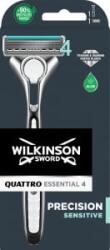 Wilkinson Quattro Essential Precision Sensitive borotva + 1db fej