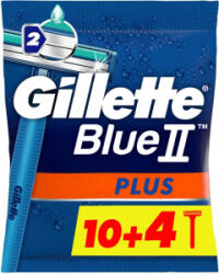Gillette Blue II Plus eldobható borotva csomag 10+4db (7702018466979)