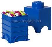 NHG LEGO STORAGE BRICK 1 tárolódoboz 1, 2 literes, kék (NHG_40011731) (NHG_40011731)