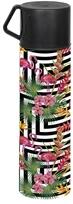 SOLMAZER IRIS Flamingo vákuum palack bögrével 410ml 161712-019 (161712-019) - bestbyte