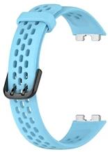 GIGAPACK GP-150447 Huawei Band 9 / Band 8 világoskék szilikon óraszíj (GP-150447)