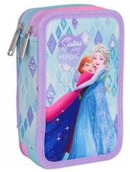 COOLPACK - Jumper 2 felszerelt 2 emeletes tolltartó - Jégvarázs - Sisters are magic (F066776) (F066776)