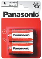 Panasonic 1.5V C elem cink-szén (2db / csomag) (R14RZ/2BP) (R14RZ/2BP) (R14RZ/2BP)