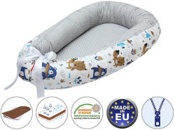 Scamp babafészek kókuszbetétes Animals BF026 - babycenter-online