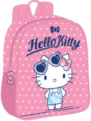 Pigna Ghiozdan gradinita hello kitty dots roz pigna (HKRS2428-2)