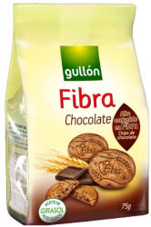 gullón mini fibra csokoládé ízű keksz - 75g - kamraellato