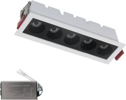 ELMARK Recessed Linear Light El-05 5W 3000K, White & Black (92EL05630/WHBK)