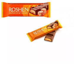 ROSHEN tejcsokoládé szelet karamella 30g