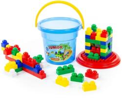 Polesie Cuburi constructii Junior , 57 piese/galetusa, Polesie RB27820 (RB27820)