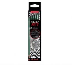 STABILO Creion grafit Stabilo Othello Arty, 6 bucati/set SW282621120