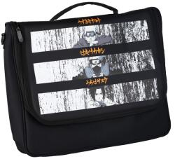 KONIX NARUTO Naruto Nintendo Switch/OLED Hordozható Oldaltáska (KX-NAR-MSNBAG-OR) Fekete-Mintás