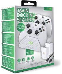 Venom Xbox Series S/X Dupla Töltő állomás + 2 db akkumulátor (VS2871) Fehér