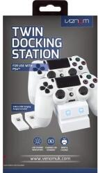 Venom PS4 DualShock 4 Kontroller Dupla Töltő állomás Fehér (VS273)
