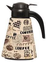 SOLMAZER IRIS Coffe kúp alakú vákuum kancsó 1.200ml 161704-008 (161704-008) - officedepot