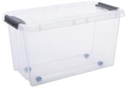 NHG IRIS Probox 70 literes tárolódoboz zárható tetővel, kerekekkel 27820800 (27820800) - pcx