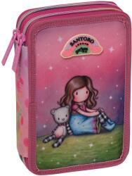 Santoro Penar școlar echipat Santoro Gorjuss - Lean On Me, 2 fermoare (247333) Penar