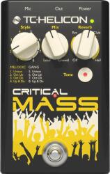 TC Helicon Critical Mass zengető, harmónia effekt